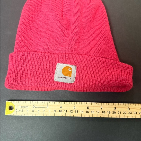 Carhartt Bright Pink Beanie - Picture 4 of 9